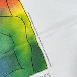 Vintage 1998 USPS Breast Cancer Stamp Graphic T-Shirt