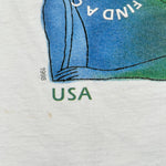 Vintage 1998 USPS Breast Cancer Stamp Graphic T-Shirt
