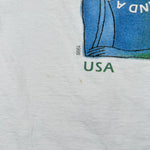 Vintage 1998 USPS Breast Cancer Stamp Graphic T-Shirt