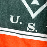 Vintage 90's Guess USA Striped Oversized T-Shirt