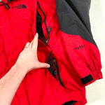 Vintage 90's North Face Hyvent Red Black Jacket