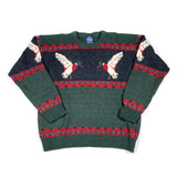 Vintage 80's Woolrich Mallard Duck Wool Sweater