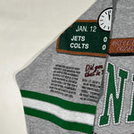 Vintage 90's New York Jets Super Bowl III Champs All Over Print T-Shirt