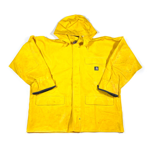 Modern 2009 Carhartt PVC C64YLW Waterproof Rain Jacket