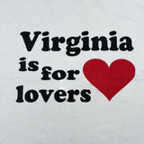 Vintage 90's Virginia Is For Lovers Cropped T-Shirt