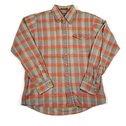 Vintage 80's New York Sportswear Plaid Flannel Shirt