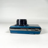 Vintage 2009 Sony Cyber-shot DSC-W290 Blue Digital Camera