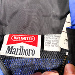 Vintage 90's Marlboro Blue Windbreaker Jacket