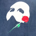 Vintage 90's Phantom of the Opera Mask & Rose Graphic T-Shirt