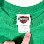 Modern 2018 Harley-Davidson Richmond VA Green Logo T-Shirt