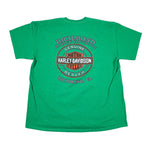 Modern 2018 Harley-Davidson Richmond VA Green Logo T-Shirt