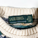 Vintage 90's Saddlebred Aztec Sweater