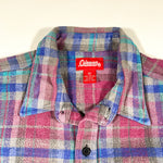 Vintage 90's Coleman Camping Heavy Cotton Flannel Shirt