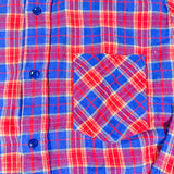 Vintage 80's Par Four Sportswear Plaid Cotton Flannel Shirt