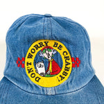 Vintage 90's Maxine Don't Worry be Crabby! Denim Hat