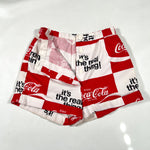 Vintage 70's Coca-Cola “It’s the Real Thing” Button Fly Shorts