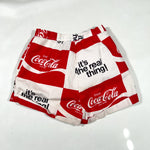 Vintage 70's Coca-Cola “It’s the Real Thing” Button Fly Shorts