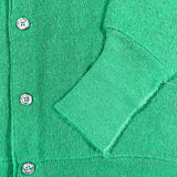 Vintage 60's Montgomery Ward Green Cardigan Sweater