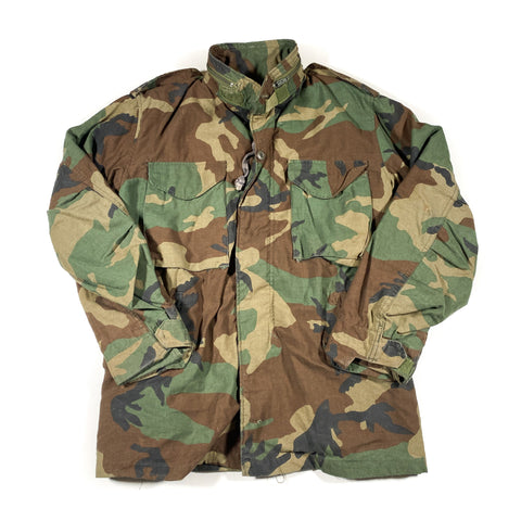 Vintage 1982 Camo Cold Weather Field Jacket