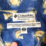 Vintage 2004 Columbia Fish Button Up Short Sleeve Shirt