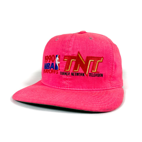 Vintage 1990 NBA Playoffs TNT Starter Hat