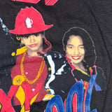 Vintage 90's TLC “Creep” Bootleg Rap Tee Crazy Sexy Cool Double-Sided T-Shirt