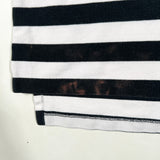 Vintage 90's Polo Ralph Lauren Black Stripe Polo Shirt