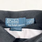 Vintage 90's Polo Ralph Lauren Black Stripe Polo Shirt