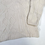 Vintage 90's Arancrafts Clover Merino Wool Sweater