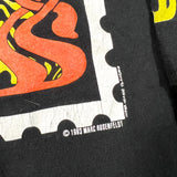 Vintage 1993 Jim Morrison Stamp American Poet Long Sleeve T-Shirt