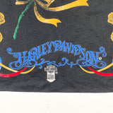 Vintage 80's Harley Davidson Roses Bandana