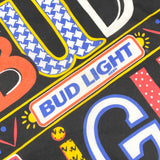 Vintage 80's Bud Light Beer Bandana