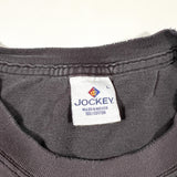 Vintage Y2K Faded Black Jockey Blank T-Shirt