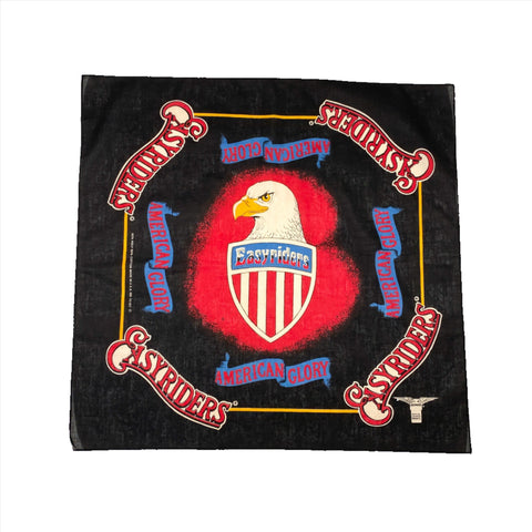 American Riders Eagle Vintage 80's Easy Riders Eagle Biker Bandana – CobbleStore Vintage