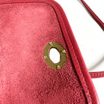 Vintage 1994 Coach Red Leather Everett Mini Shoulder Bag Purse
