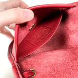 Vintage 1994 Coach Red Leather Everett Mini Shoulder Bag Purse