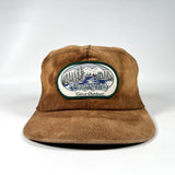 Vintage 90's Britches Great Outdoors USA Made Suede Hat