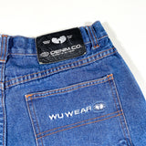 Vintage 90's Wu Wear Denim Baggy Shorts