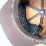 Vintage 90's Britches Great Outdoors USA Made Suede Hat