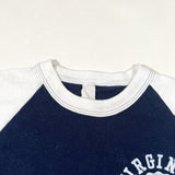 Vintage 80's University of Virginia Navy Raglan College T-Shirt