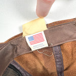 Vintage 90's Britches Great Outdoors USA Made Suede Hat