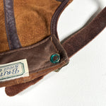 Vintage 90's Britches Great Outdoors USA Made Suede Hat