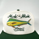 Vintage 90's Mahi-Mahi Fish Hawaii Two-Tone Hat