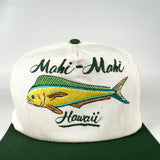 Vintage 90's Mahi-Mahi Fish Hawaii Two-Tone Hat