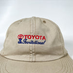 Vintage 90's Toyota Invitational Golf Izod USA Made Hat