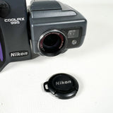 Vintage 2001 Nikon Coolpix 995 Boxed Swivel 3MP Digital Camera