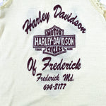 Vintage 70's Harley Davidson Lace Tank Top Shirt