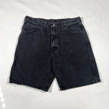 Vintage Y2K Wrangler Faded Black Denim Shorts