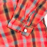 Vintage 60's Donegal Loop Collar Plaid Button Up Shirt