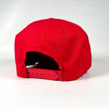 Vintage 90's Cain's Jeep Eagle Dealership Red Rope Snapback Hat